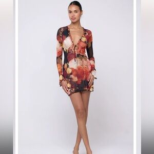 RESA Sloan Long Sleeve Mini Dress